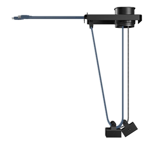 InfoBit - Bord Brønn Med Retractor 2M HDMI - 2M USB-A/B - 2M USB-C 