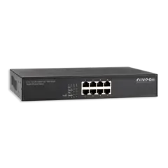 NIVEO 8 Port 1G Switch PoE+ PoE+ 235W, fanless