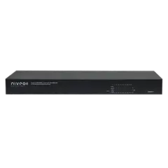NIVEO 24 Port 1G Switch, Rear L2/3  managed, 2x SFP