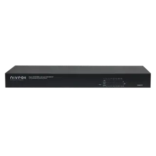 NIVEO 24 Port 1G Switch, Rear L2/3  managed, 2x SFP 