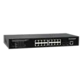 NIVEO 16 Port 1G Switch L2/3 mgt, PoE+ 250W, 2x SFP