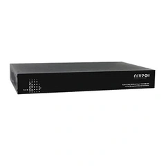 NIVEO 8 Port 1G Switch, Rear L2+ mgt, PoE+ 250W, 2x SFP