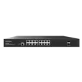 NIVEO 16 Port 1G Switch L2+ managed, PoE+ 280W, 2x SFP
