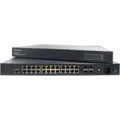NIVEO 24 Port 1G Switch, Rear L2+ managed, PoE+ 400W, 4x SFP