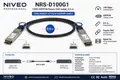 NIVEO 100G DAC Cable QSFP28 passive DAC, 0,5m