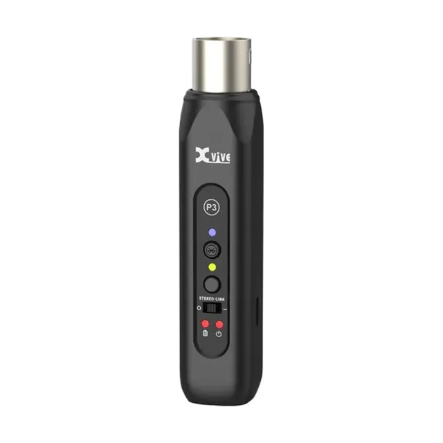Xvive - P3 Mono BT Audio Receiver XLR BT audio receiver. >30m >8t batteri 