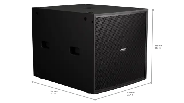 BOSE STS118E ShowTime Subwoofer SUBWOOFER BLK 