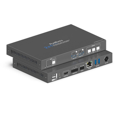 PureTools 2xUSB-C in 1x HDMI ut 100W PD USB-C/HDMI Presentation Switcher 100W PD