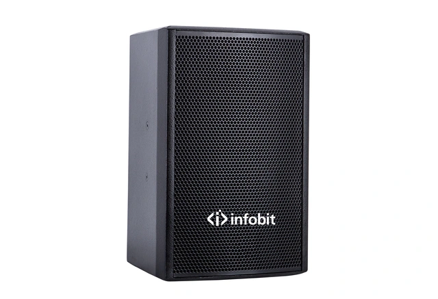 InfoBit - Dante Active Speaker 10” 1xXLR LINE IN- 1x XLR LINE UT - 2xRJ45 