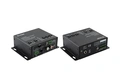 InfoBit - 2x20W Audio Amplifier MIC input 48V (2) RCA, (1) 3.5mm Jack
