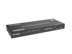 InfoBit - 8K HDMI 1x4 Splitter audio out 8K@60Hz 4:2:0 12bit, 4K@120Hz 4:4:4