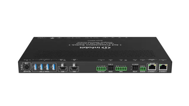 InfoBit - iSwitch 402UC-L 4×2 conference presentation switch 