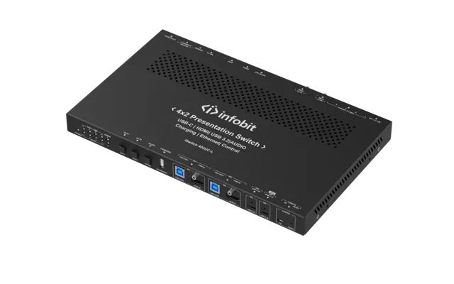 InfoBit - iSwitch 402UC-L 4×2 conference presentation switch 
