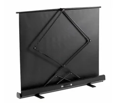 KingPin Port. lerret 16:10 197x123,1cm 92" sort kant pull up