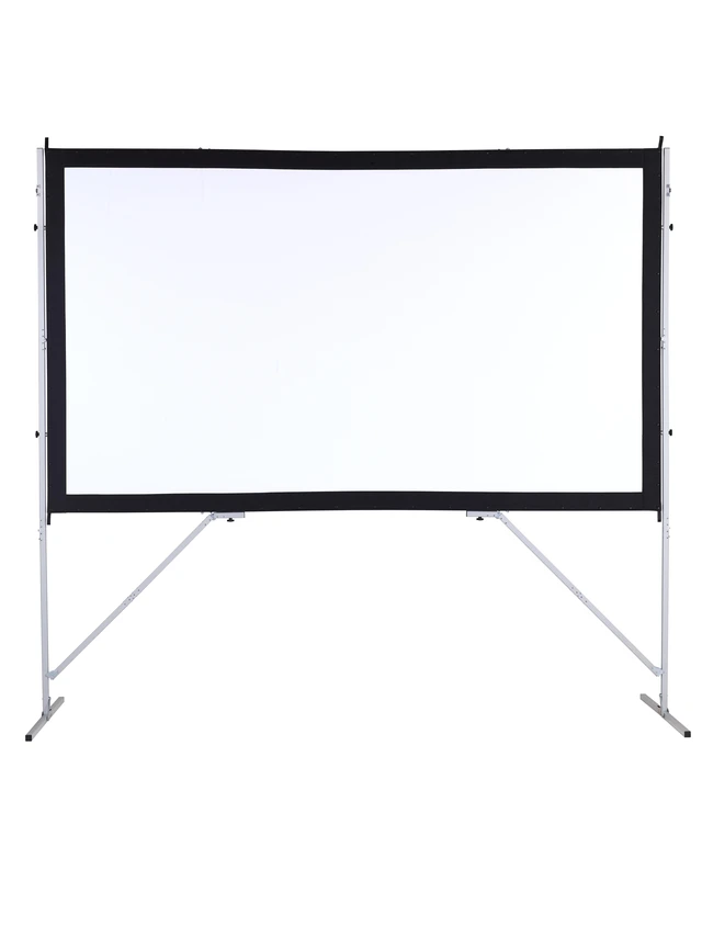 Kingpin Frontprojeksjonsduk 305x171 cm 133" m/sort kant, 16:9 