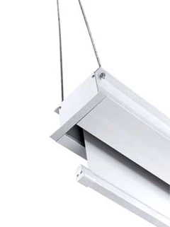 Kingpin InCeiling lerret 1:1 240x240cm u/sort kant RF/IR/fj.kont. 
