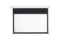 KingPin manuelt lerret 16:10 200x125cm 93" sort kant