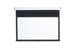 KingPin manuelt lerret 16:9 200 x112,5cm 90" sort kant