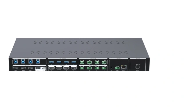 InfoBit - iMatrix HU44 USB/HDMI matrix 4×4HDMI-4× 4USB-8×8audio/ matrix 