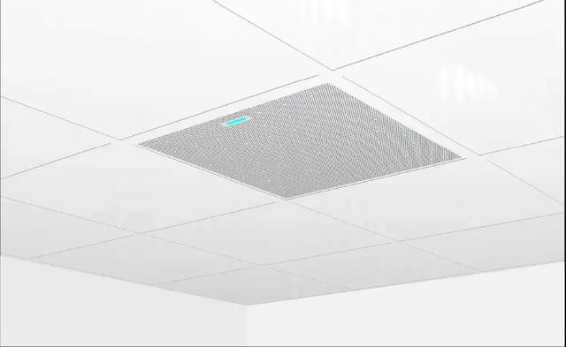 InfoBit iSpeaker CM365 AI Takmikrofon Dante, POE, 129x MEMS array, 8m pickup 