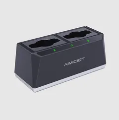 Aimiciot - Charging dock Lade dock for 2 stk mikrofoner