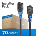 PureLink Cat.6a Patch Cable 1M U/UTP InstallerPack FlexInstall Series 70stk