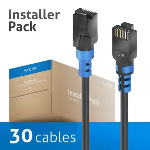 PureLink Cat.6a Patch Cable 5M U/UTP InstallerPack FlexInstall Series 30stk 