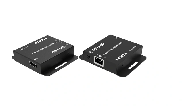 InfoBit - iTrans E70N HDMI Extender Sett CAT6:70m 1080p,40m 4k@30Hz HDMI loop-out 