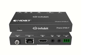 InfoBit - iTrans E70S HDBT Transmitter 40m 4K@30Hz24bit, 70m 1080p@60Hz48 bit