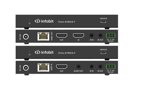 InfoBit - iTrans E150CG HDBT Extender 1080P/60Hz 150m; 4K/60Hz 120m 