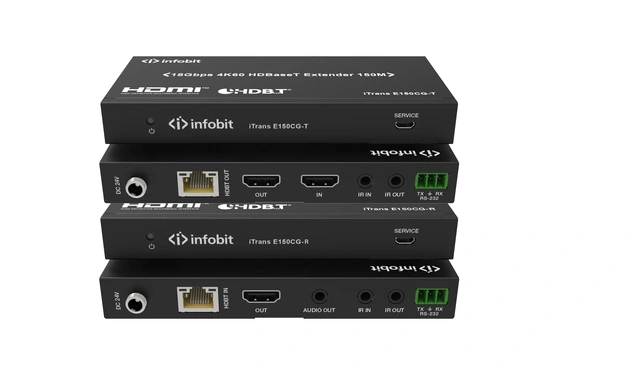 InfoBit - iTrans E150CG HDBT Extender 1080P/60Hz 150m; 4K/60Hz 120m 