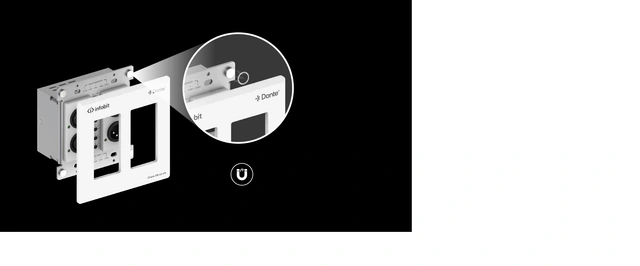 InfoBit - iTrans DX-22-US Dante 2x Xlr In + 2x Xlr Out 2-G-US- poe 