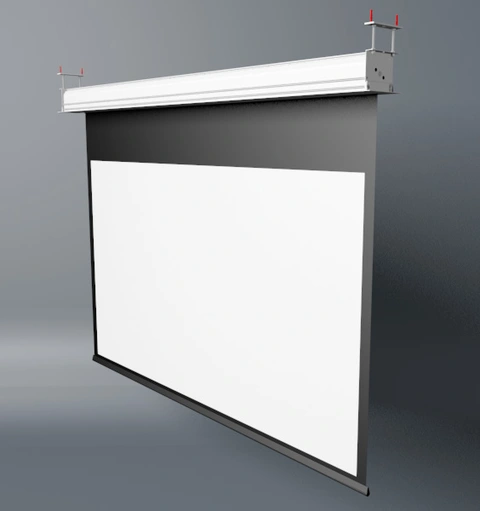 Screenline INCEILING 16:10 240x150 cm 111" m/sorte kanter, lystett, gain 1,0 