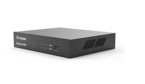InfoBit - iSound 44D 4x4 Dsp Dante Dante 4×4,AEC,AFC,AGC,AMC,ANS