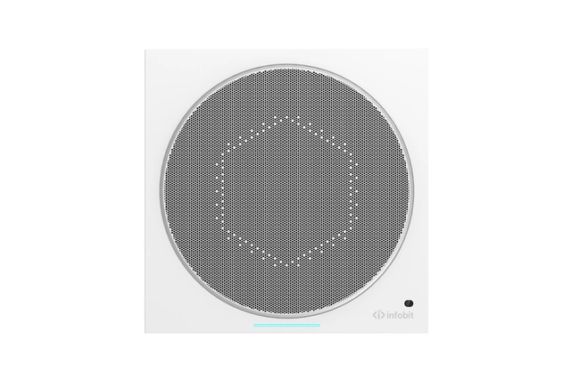 InfoBit iSpeaker CM360 Takmikrofon Dante, POE, 128x MEMS array, 8m pickup 