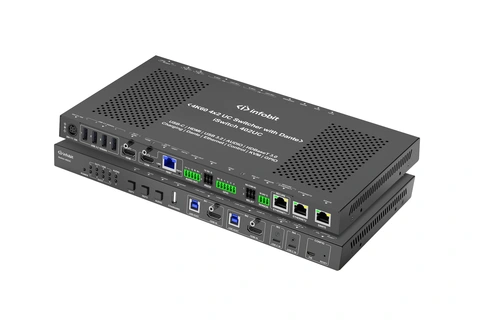 InfoBit - iSwitch 402UC 4×2 conference presentation switch