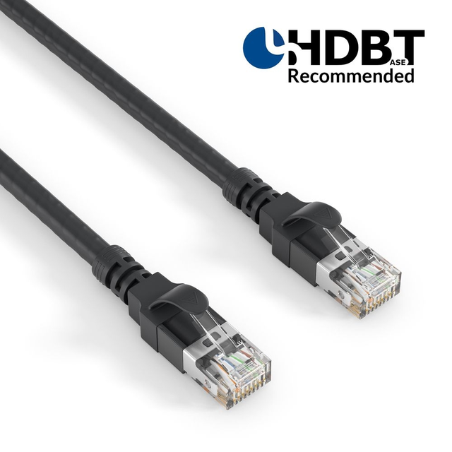 PureLink HDBaseT-Certified Cat.6a Cable 20.0m, black 
