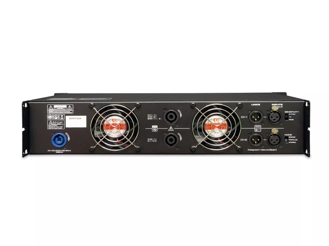 WorkPro - ZENITH 3500 2x 1750w PA Amp 2 x 1750 W @ 4 Ohm. FA. Switched. 