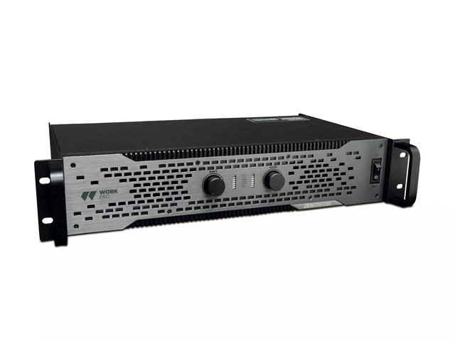 WorkPro - ZENITH 1700 2x 850w PA Amp 2 x 850 W @ 4 Ohm. FA. Switched. 