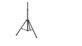 WorkPro - Speaker stand 70KG 2M Fold-out PRO speaker stand 35mm