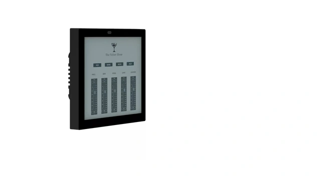 WorkPro - 4'' Touch Panel Controll/APP wall-mount, poe 4'' touch screen. black 