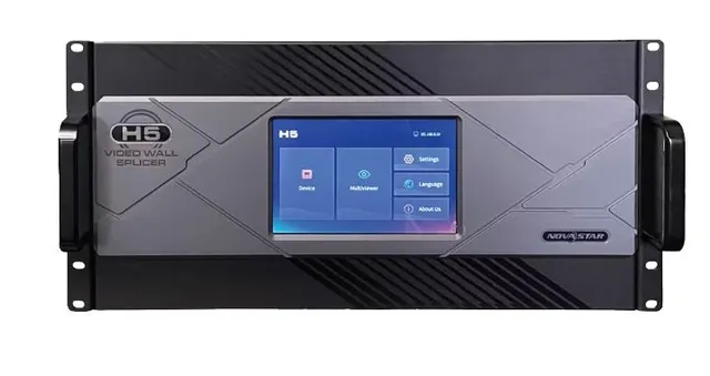 Novastar H5 Master case 