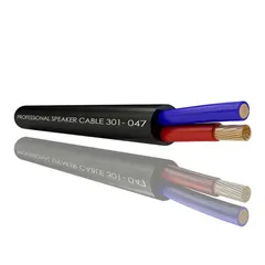 Evolution XPC OFC 2x2.5mm PVC Professional Speaker Cable 200mtr