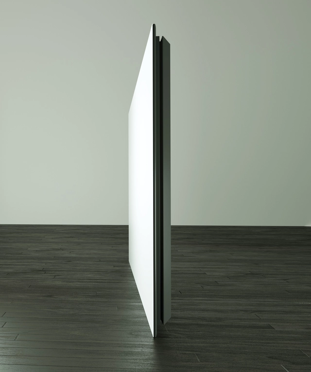 Screenline Only White 16:10 224 x 140 104" rammespent,  ingen sorte kanter 