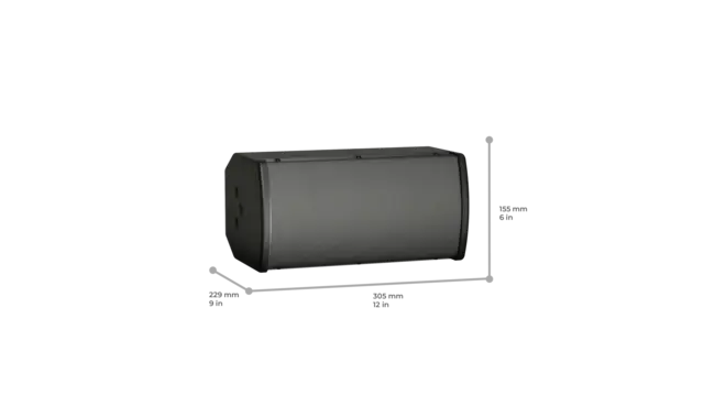 BOSE ARENAMATCH AMU105 100X100 OUTDOOR LDSPK BLK 