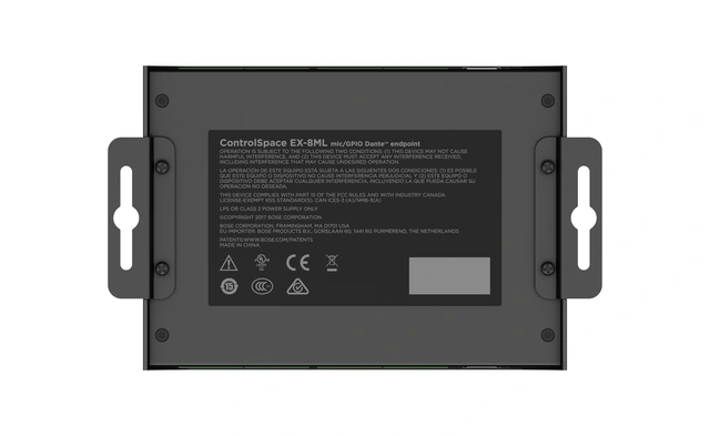 BOSE CONTROLSPACE EX-8ML 8-CH MIC/GPIO Dante UTB 
