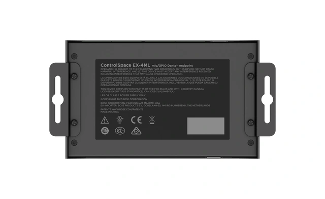 BOSE CONTROLSPACE EX-4ML 4-CH MIC/GPIO Dante UTB 