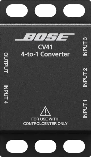 BOSE CONTROLCENTER CV41 4 TO 1 CONVERTER 