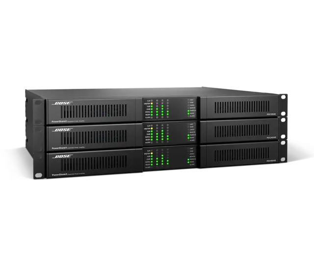 BOSE PowerShareX PSX2404D four-channel - 2400W - Smart AMP - Dante 