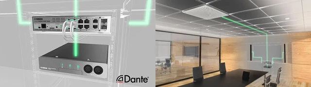 Yamaha Adecia Conference DSP-processor Dante,PoE,AutoTune&Mix,analog,USB,XLR 